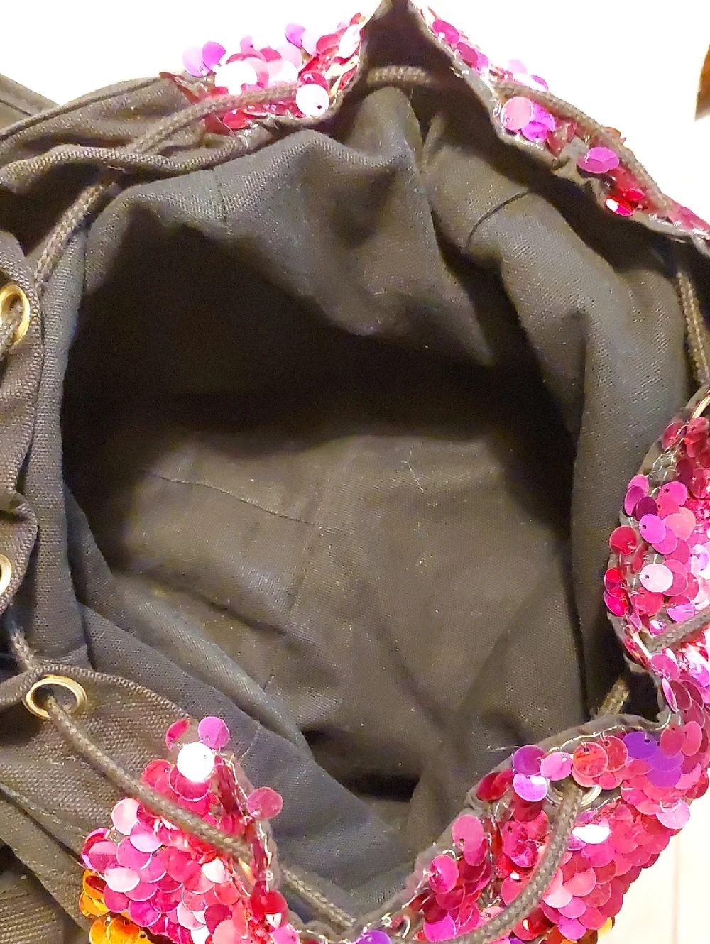 Victoria’s Secret PINK Rainbow Sequin Backpack